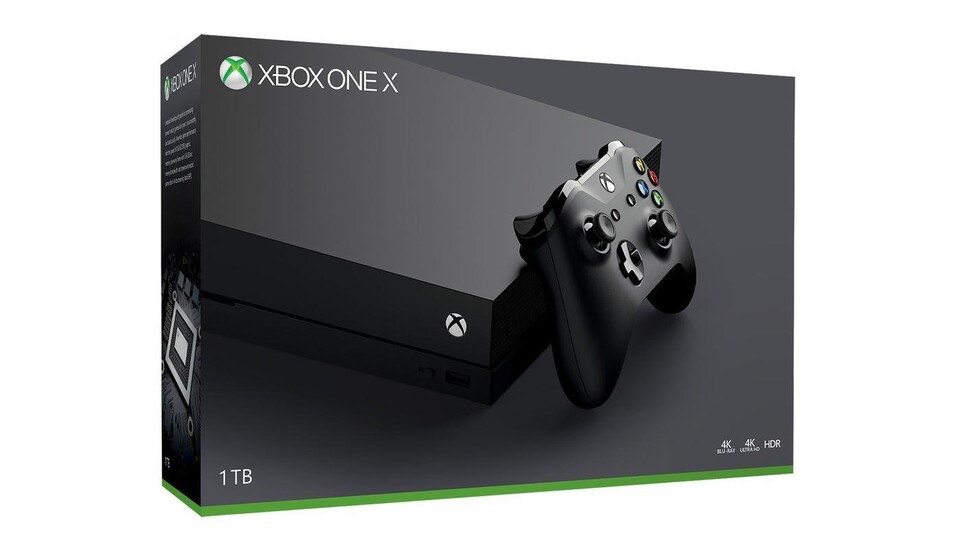 Die Xbox One X bekommt ihr heute mit einem zweiten Controller und dem Xbox Game Pass.