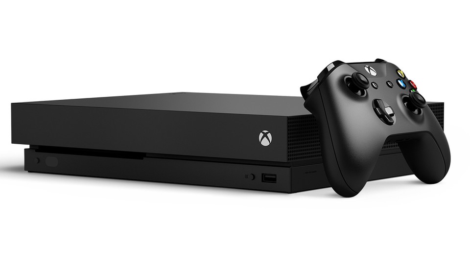 Microsofts Xbox One X dürfte von dieser Ankündigung auch profitieren.