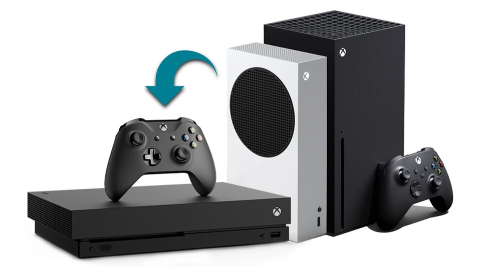 Mit dem Cloud Gaming werden Spiele für Xbox Series XS auch auf Xbox One zugänglich.