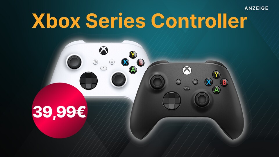 Den Xbox Series Controller von Microsoft bekommt ihr jetzt in Schwarz und Weiß im Angebot.