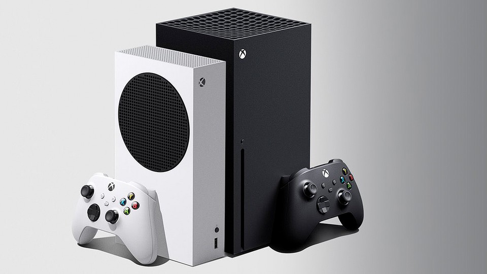 Microsofts Next Gen-Konsolen: Xbox Series S (links) und Xbox Series X.