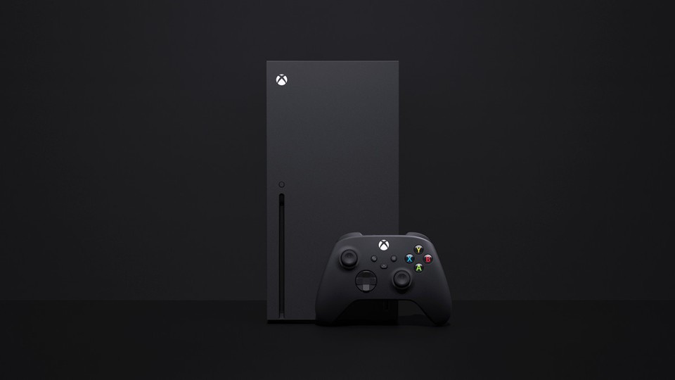 Die Xbox Series X von Microsoft.