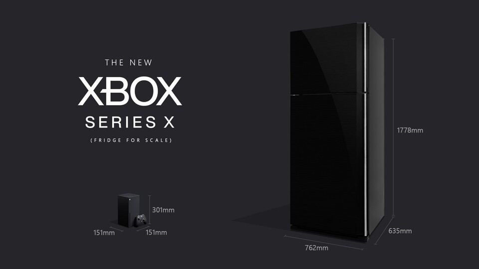 Die Xbox Series X erinnerte viele Fans bei ihrer Vorstellung an einen Kühlschrank und Microsoft geht mit den Memes sehr amüsant um.