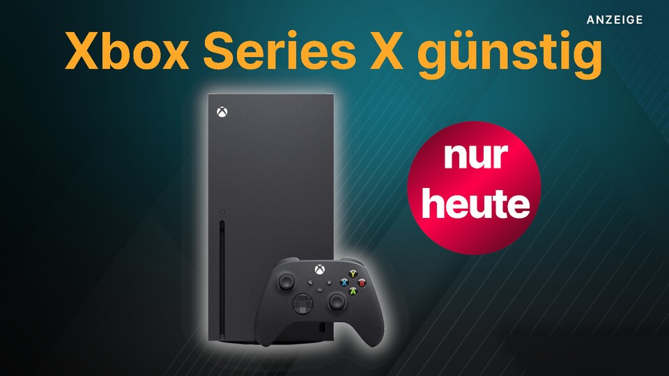 Die Xbox Series X bekommt ihr nur noch heute bei Ebay günstig als B-Ware.