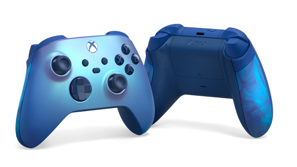 Der neue &quot;Aqua Shift&quot;-Controller für Xbox Series X/S.