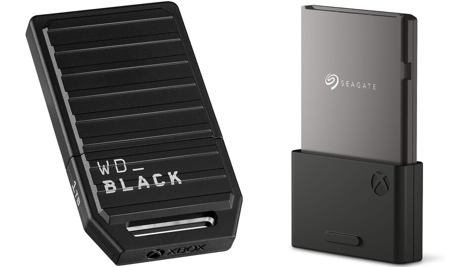 Die WD Black C50 und die Seagate Speichererweiterungskarte sind bislang die einzigen offiziellen Xbox-SSDs für Xbox Series X und S.