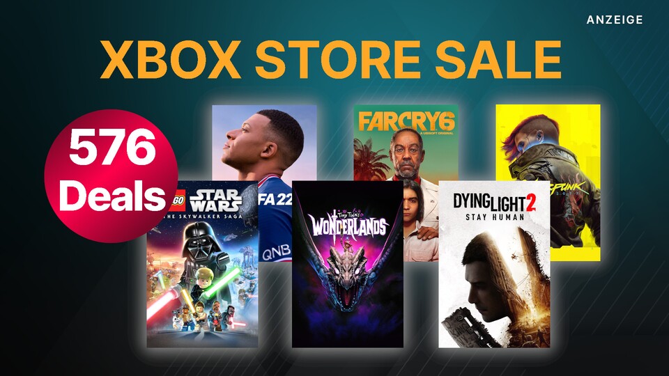 Im Xbox Store läuft gerade ein großer Sale mit zahlreichen AAA-Spielen für Xbox Series und XBox One.