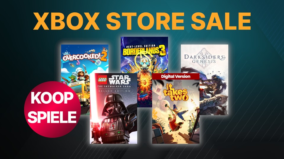 Noch zwei Tage lang läuft im Xbox Store ein Koop-Sale mit über hundert Angeboten für Xbox One und Xbox Series.
