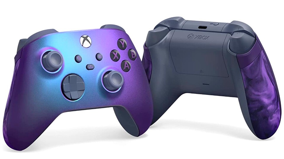 Wie üblich bei Special Editions wurden beim Xbox Controller Stellar Shift auch das D-Pad und die Rückseite farblich angepasst.
