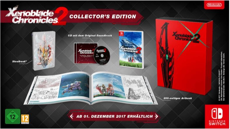 Xenoblade Chronicles 2 Collector's Edition für 54,99 Euro.
