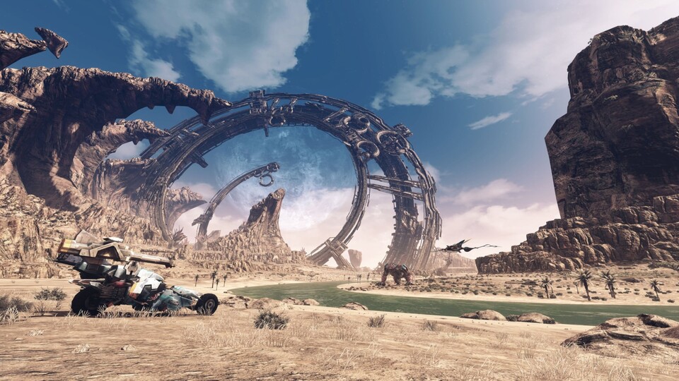 Die Welt von Xenoblade Chronicles X ist durch ihr tolles Artdesign noch immer sehr ansehnlich.
