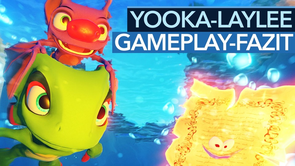 Yooka-Laylee - Gameplay-Fazit-Video zur PS4- und Xbox One-Version
