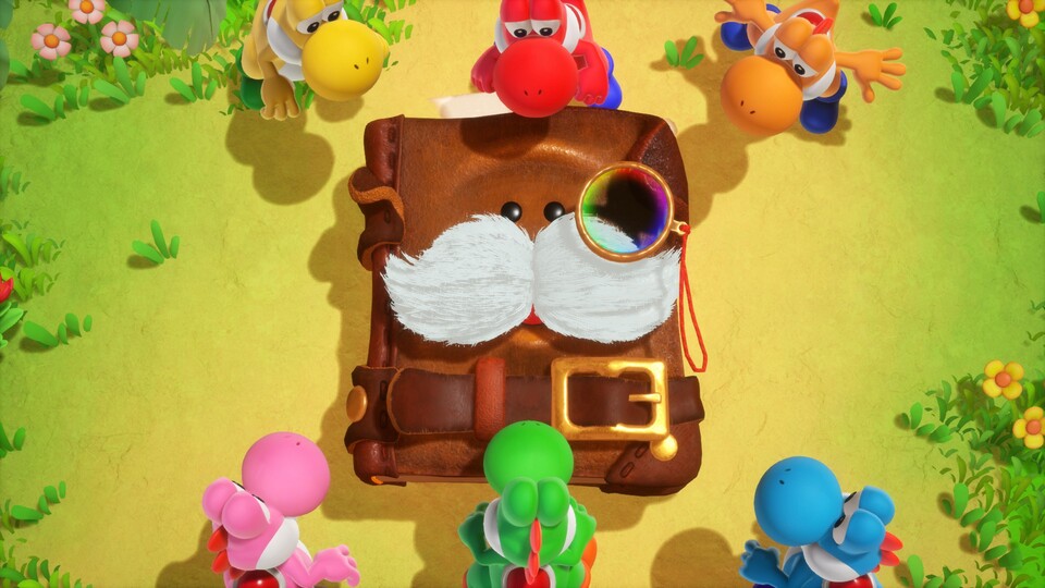In dem neuen Nintendo-Spiel muss Yoshi die Geheimnisse dieses seltsamen Buches lüften.