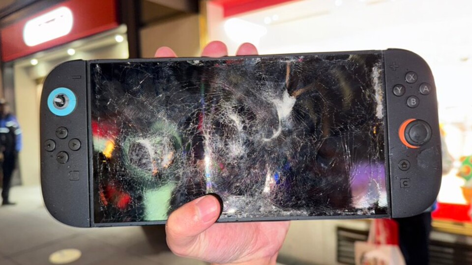 Autsch, das hat diese arme Nintendo Switch 2 nicht verdient.