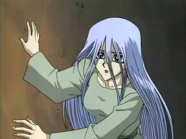 So sieht Kisara im Anime aus.