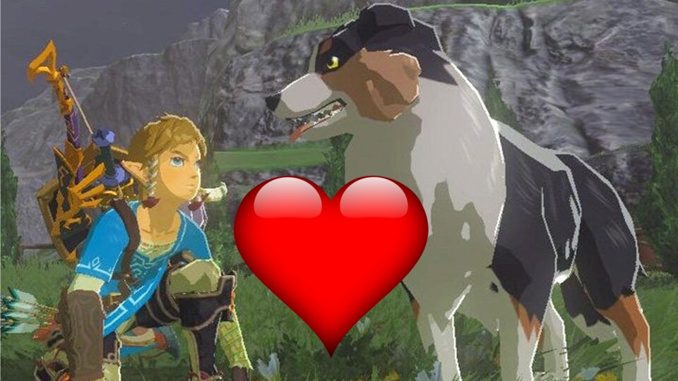Ein Zelda-Spieler füttert alle Hunde so schnelle er kann. 