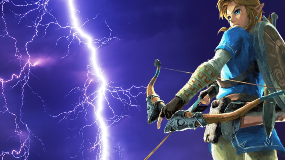 Zelda BotW lässt euch mit Blitzen werfen.