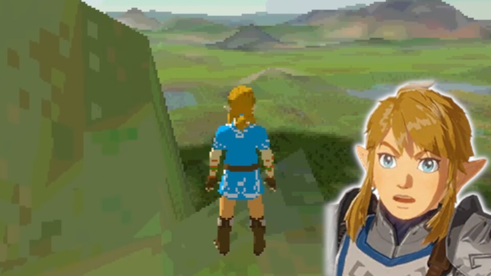 Das Demake von The Legend of Zelda: Breath of the Wild holt nochmals alles aus dem Nintendo DS raus.