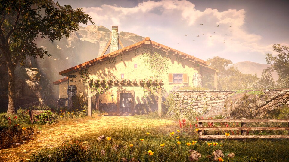 Zelda Breath of the Wild: So sieht Links Haus in der Grafik von Far Cry 5 aus (Bild: mojoswoptops2020/reddit)