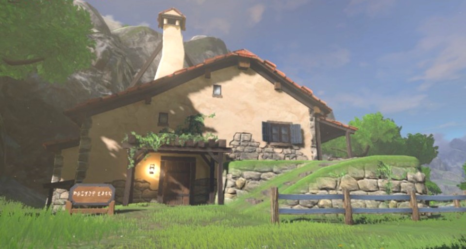 So sieht in Zelda: Breath of the Wild Links Haus in Hateno aus.