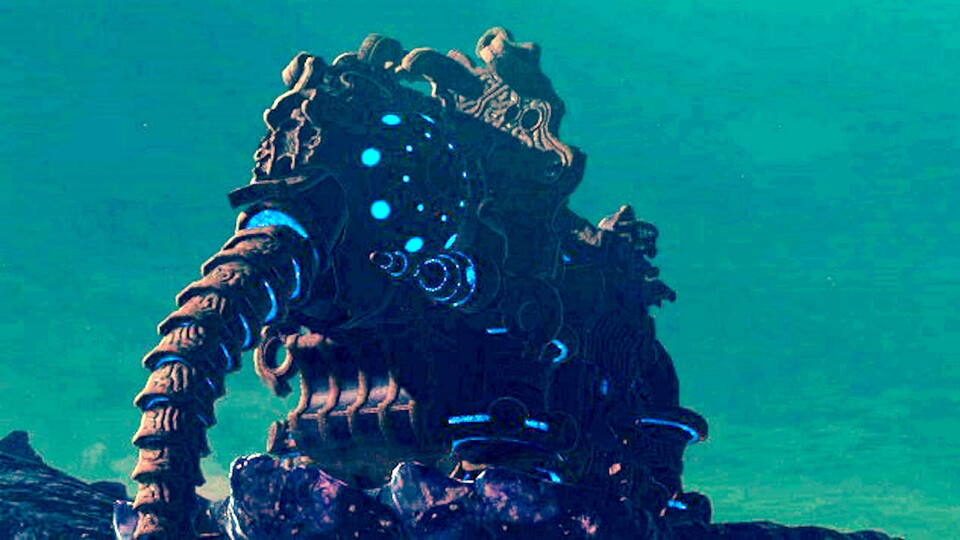 So sieht der Titan und das Divine Beast Vah Ruta in Zelda: Breath of the Wild aus.
