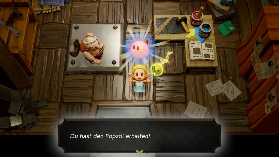 Das hier ist der Popzol-Automat, den Boris in Zelda: Echoes of Wisdom für euch baut.