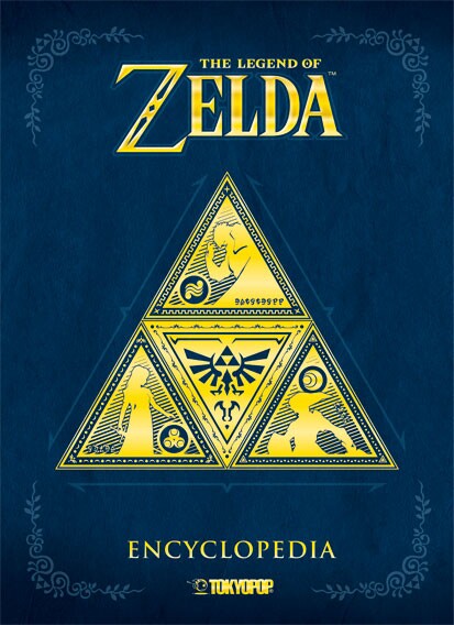 So sieht das deutsche Cover der Zelda Encyclopedia aus.