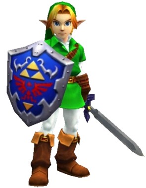 Das Hylia-Schild in Zelda: Ocarina of Time (Original)