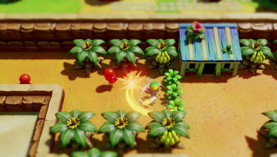 Das Link's Awakening-Remake ist beim Nintendo-Stand anspielbar.