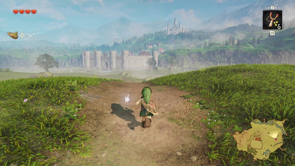 Die Ebene von Hyrule bleibt scheinbar so, wie wir sie aus dem Original kennen. Ein Knotenpunkt, nicht mehr und nicht weniger.