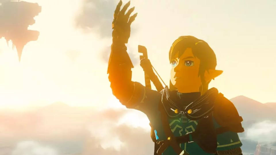Zelda Tears of the Kingdom: Link zeigt uns seine Ultrahand.