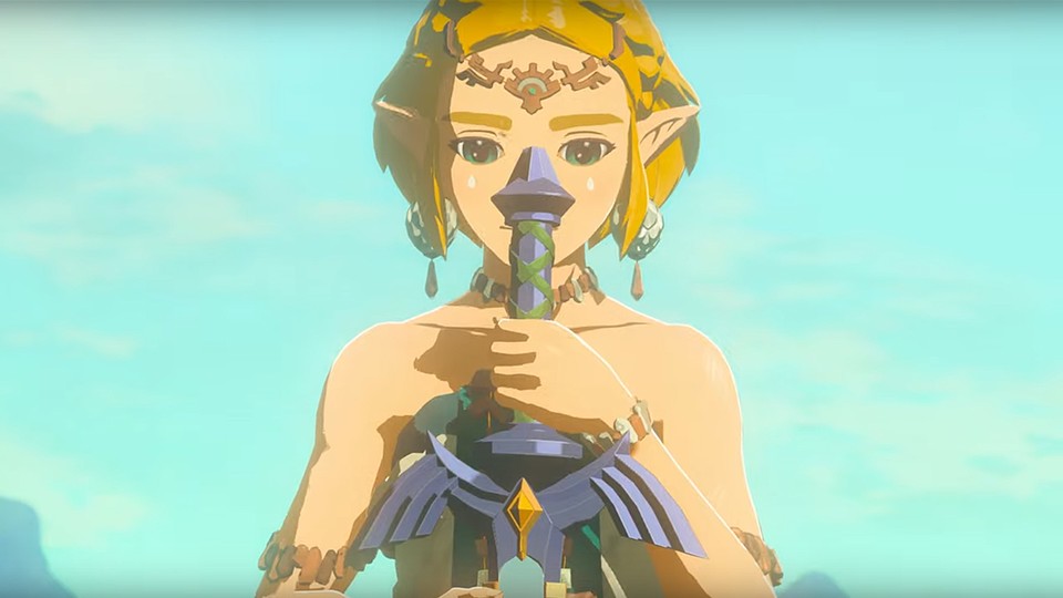 Zelda könnte in der Vergangenheit oder der Zukunft auf Link mit dem Master-Schwert warten.