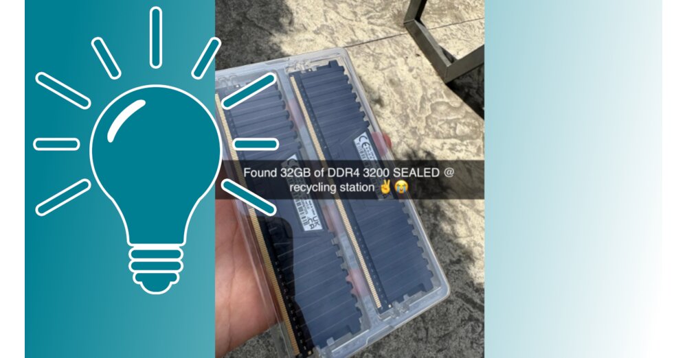 Gl-ckspilz-findet-originalverpacktes-32GB-RAM-Kit-auf-Schrottplatz-und-fragt-ob-er-es-behalten-darf-freut-sich-jetzt-ber-Gratis-Arbeitsspeicher