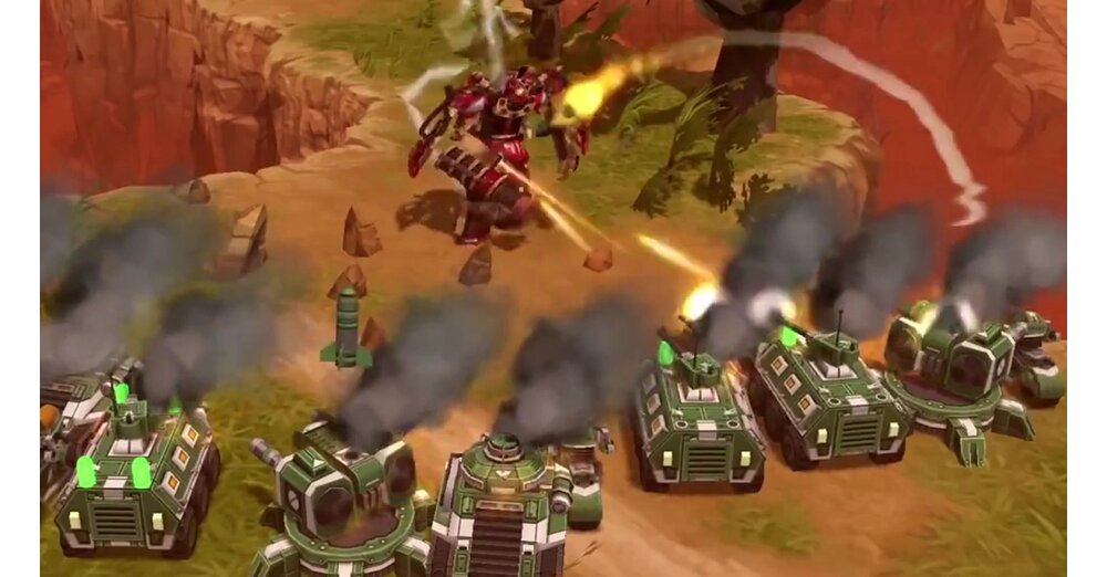 Airmech Arena- PS4和Xbox One的拖車發射器