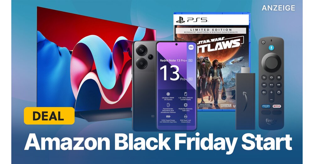 Amazon Black Friday 2024 est en cours : ce sont les 10 meilleures offres du début de la méga vente !