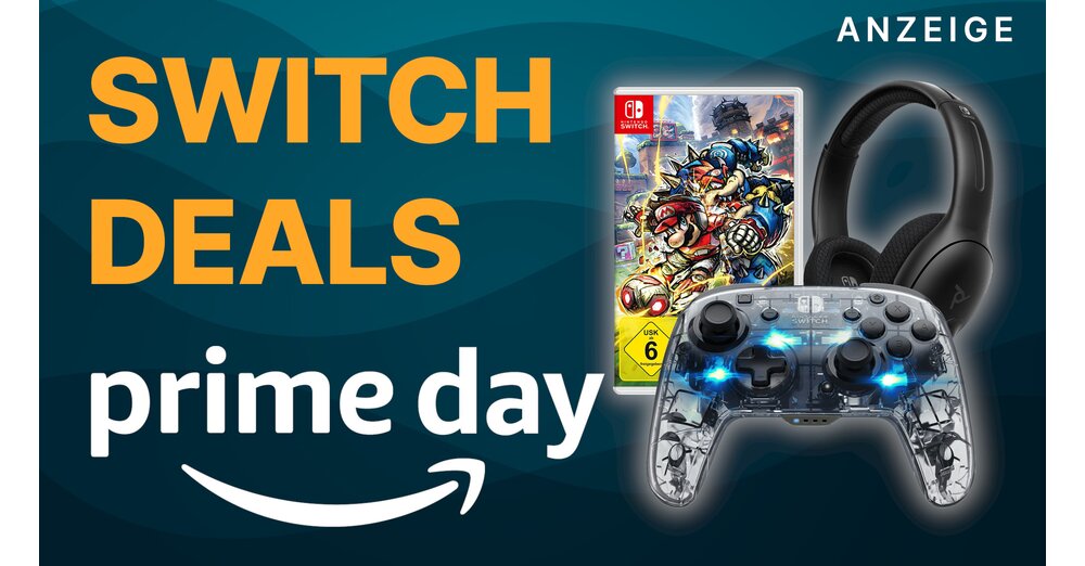 Nintendo Switch Spiele, Controller & mehr günstig im Amazon Prime Day