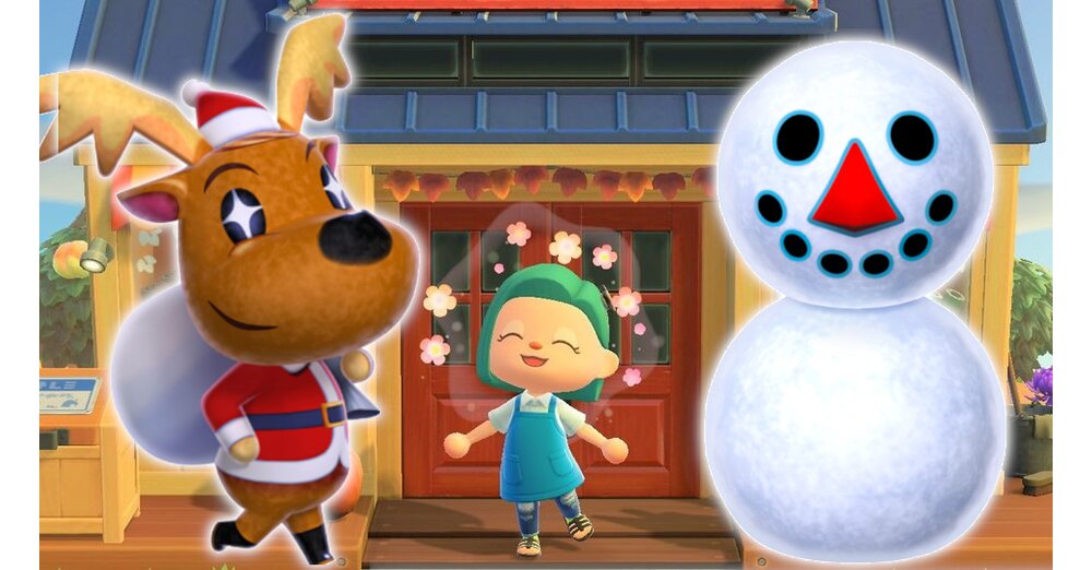 Animal Crossing : New Horizons en décembre 2024 : Flocons de neige &amp; poissons rares