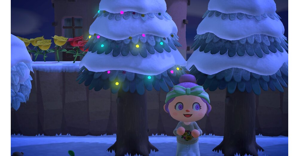 Saison des fêtes dans Animal Crossing : collectionnez des décorations d'arbre et des recettes