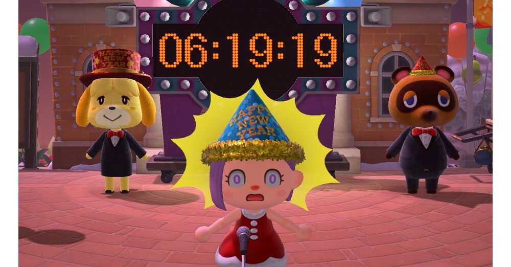 Réveillon du Nouvel An 2024 seulement aujourd'hui dans Animal Crossing : obtenez des chapeaux et le bâton lumineux