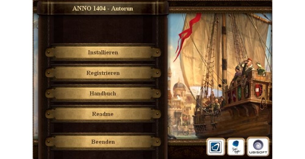 Anno 1404-解釋了複製保護和設置