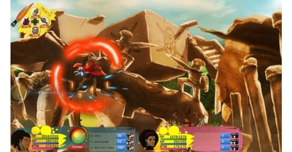 Aurion：非洲行動RPG的Kori-Odan-Screenshots的遺產