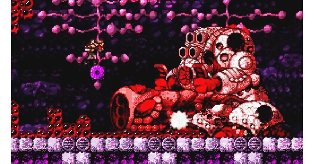 2D動作遊戲的Axiom Verge-Gameplay預告片