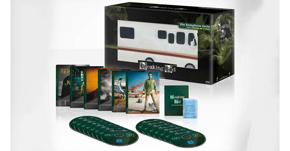 Breaking Bad：在Blu-ray上購買完整的系列，作為Meth-Mobil Edition [廣告]