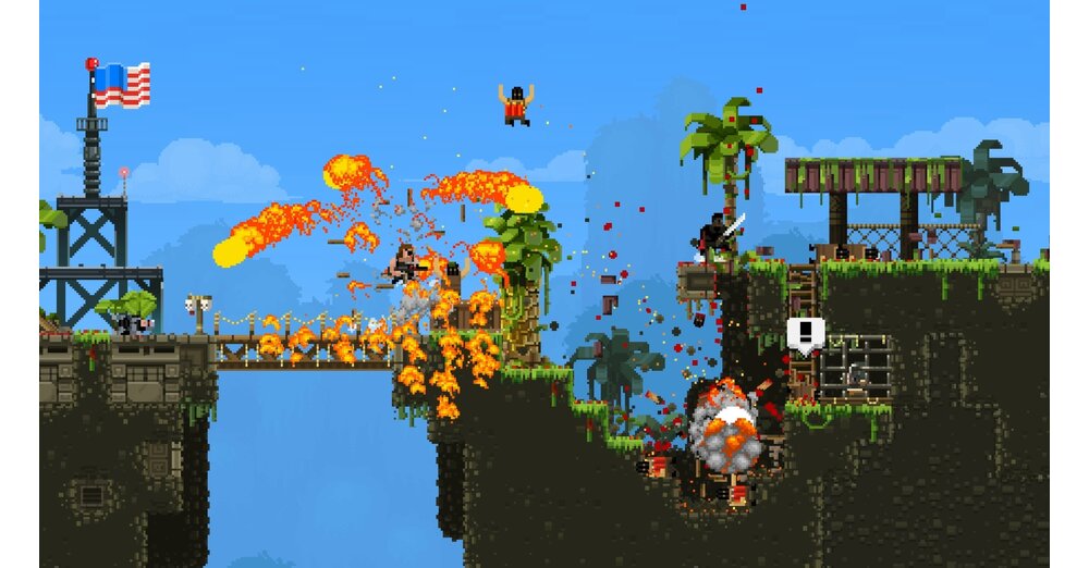 Broforce- PS4上的性能問題，計劃