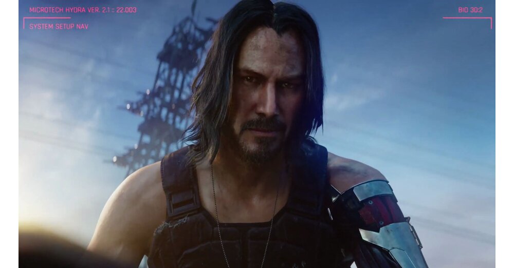 Cyberpunk 2077-Keanu Reeves出現在E3-2019拖車中