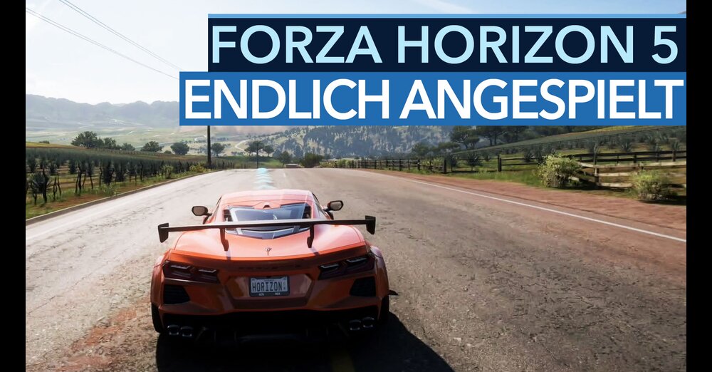 Forza Horizon 5的開放世界看起來很棒