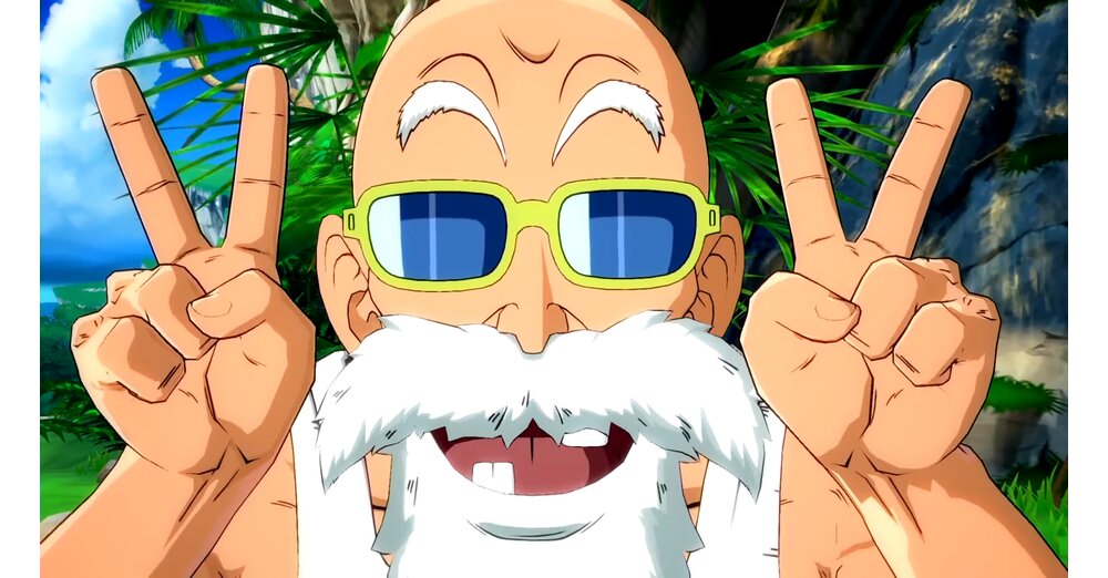 Mutant Form Roshi Dragon Ball hat Muten Roshi auch früher schon mal in jung gezeigt, aber ...