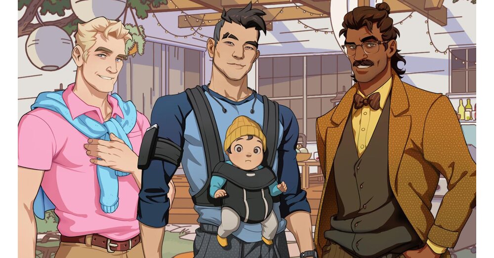 Wertung：Dream Daddy：爸爸約會模擬器IM測試