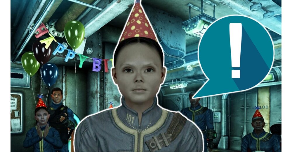 Fallout-3-Spieler-schafft-es-als-Kind-aus-Vault-101-zu-fl-chten-und-k-mpft-sich-mit-Partyhut-durchs-dland