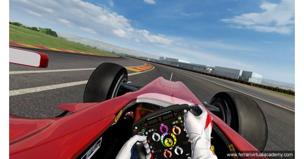 Virtual Ferrari Ferrari Virtual Academy 2010 - Screenshots der F1-Simulation